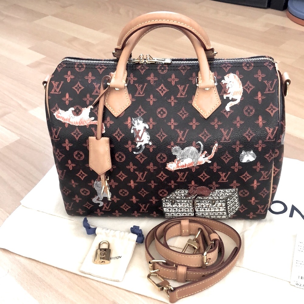 🌺🌺 STUNNING 🌺🌺 Louis Vuitton Catogram Speedy 30
